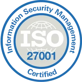 ISO 27001 certified