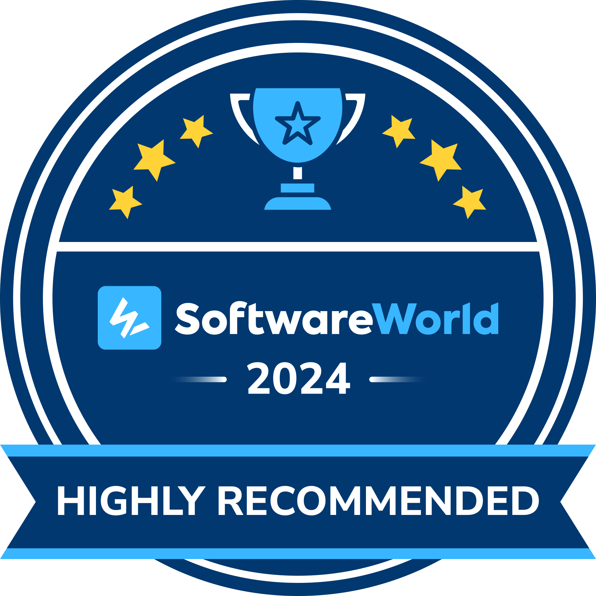 Highly recommended by Software World