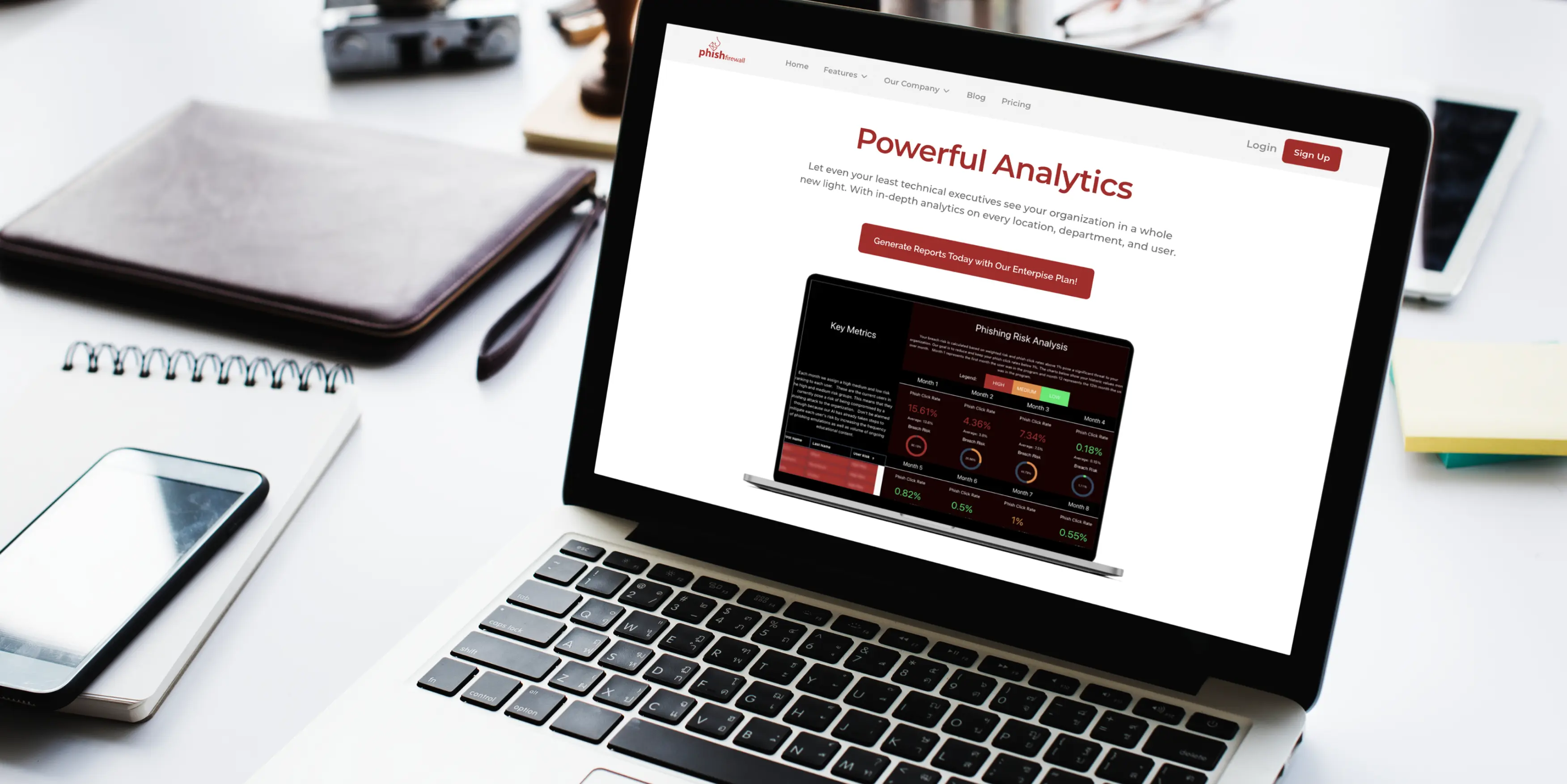 Anti-phishing software for a US security software provider