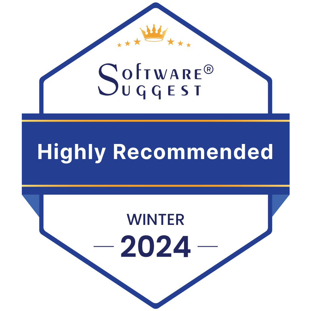 Highly recommended by Software Suggest